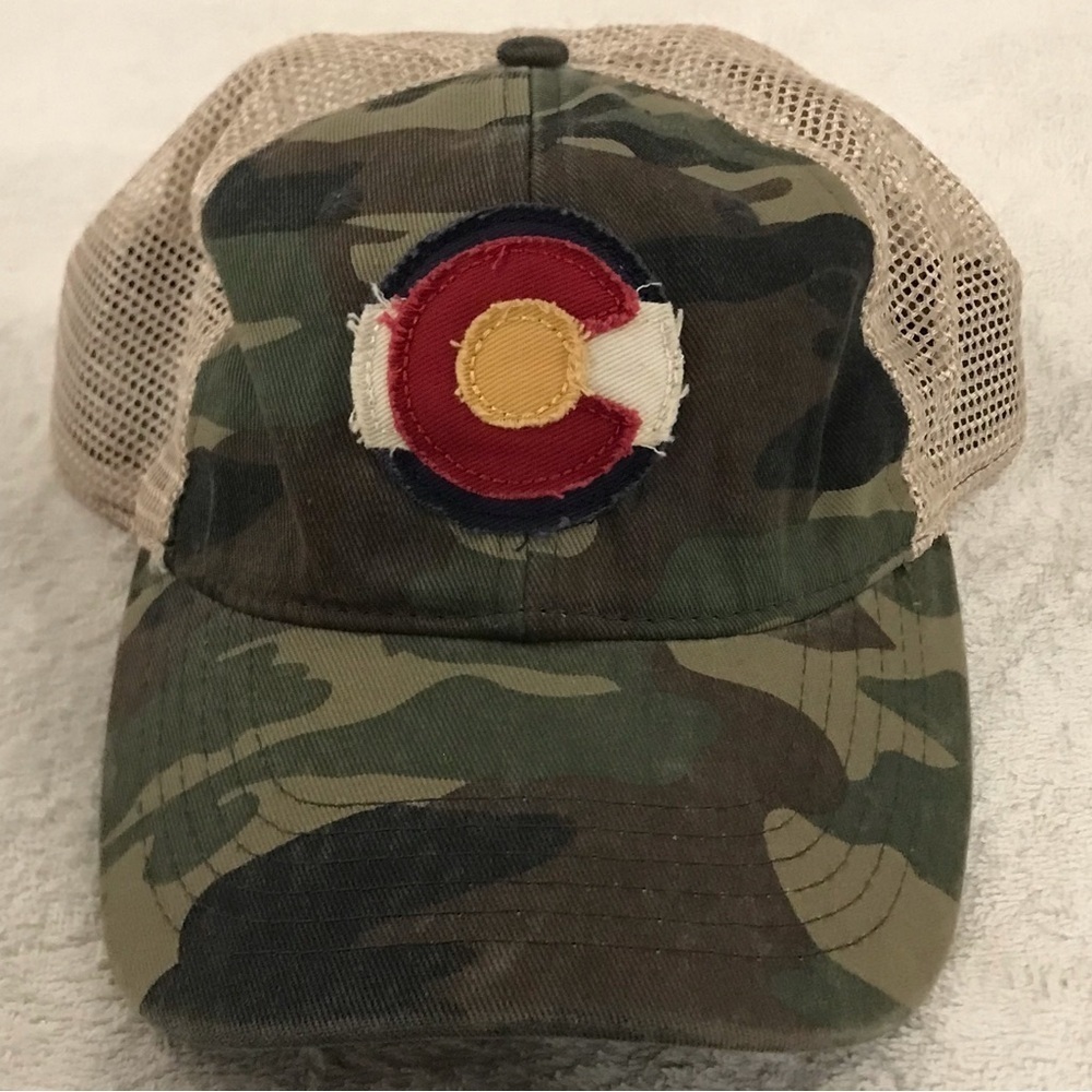 Blue 84 Colorado Adjustable SnapBack Camou Mesh Cap